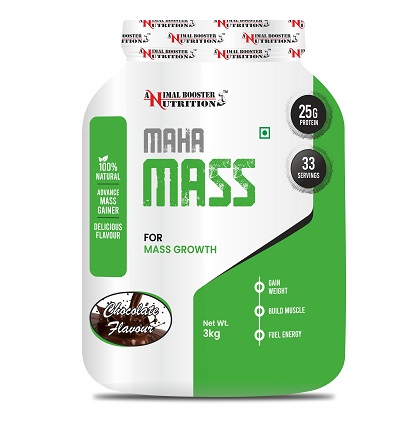 Animal Booster Maha Mass 3kg |Muscle Gainer